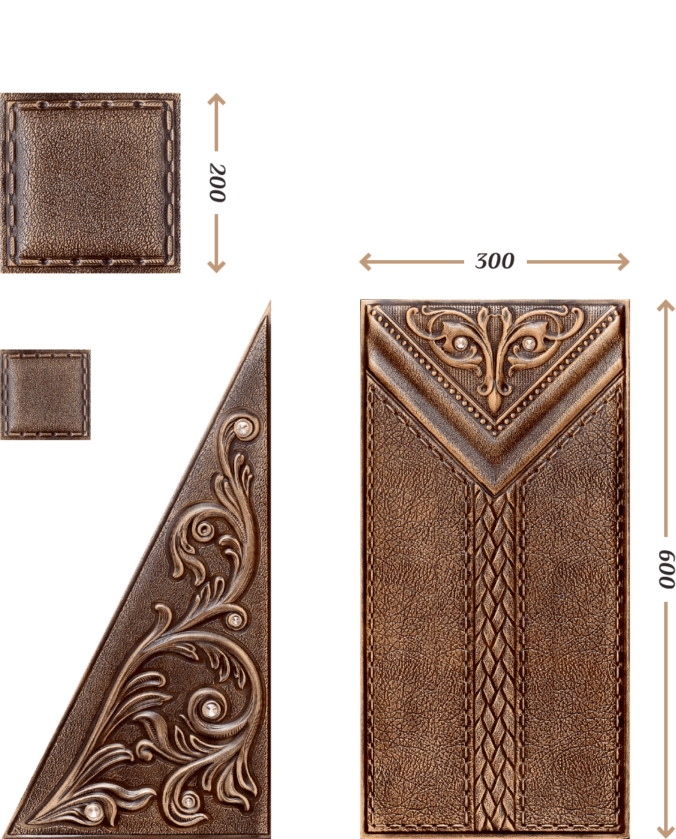 Размеры 3d-панелей