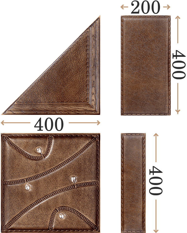 Размеры 3d-панелей