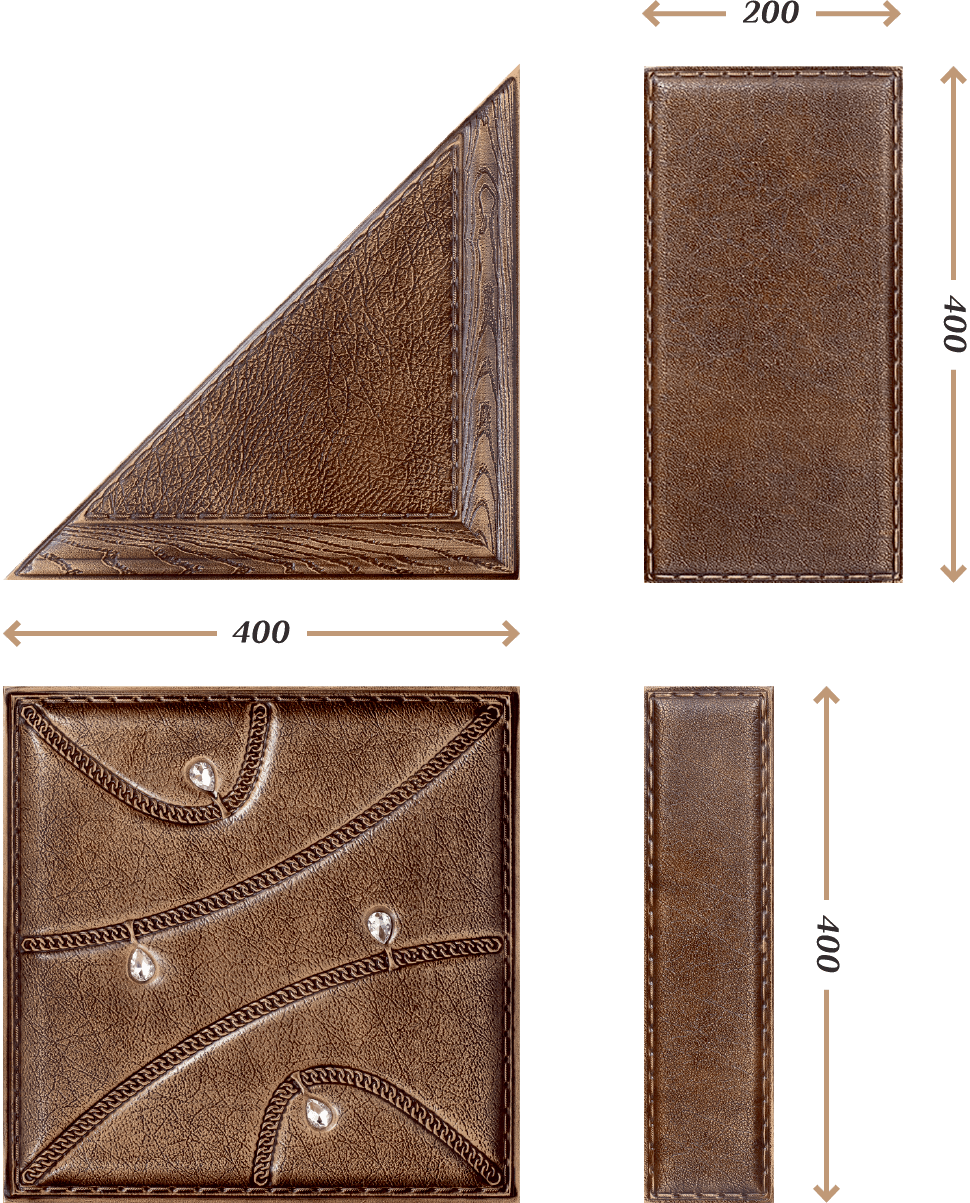 Размеры 3d-панелей