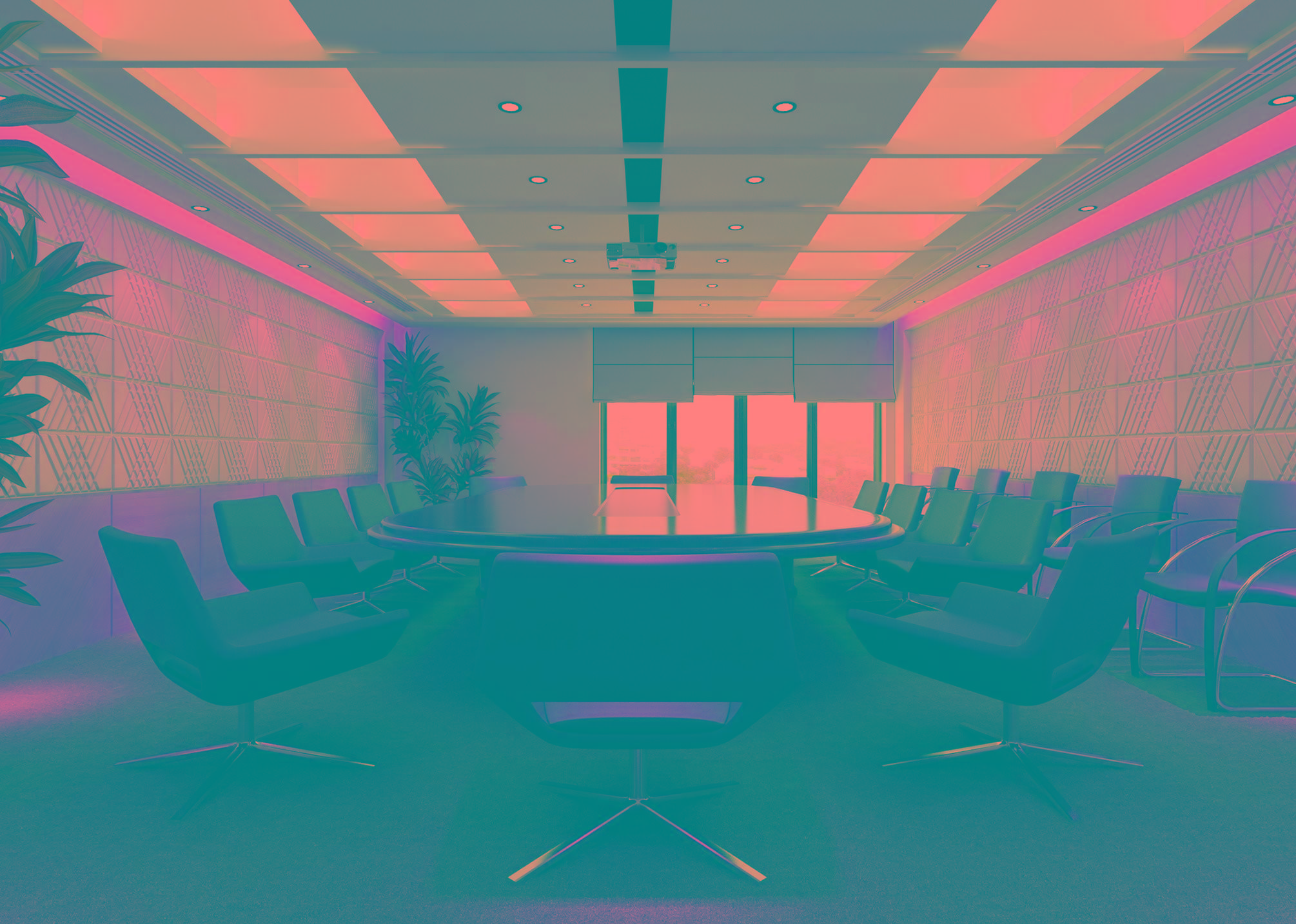 3D-панели в конференц-залах